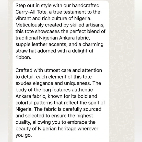 Vintage 💕Kweenzyafrik Ankara printed handmade Keimie Carry  all Tote hat set - Picture 6 of 14